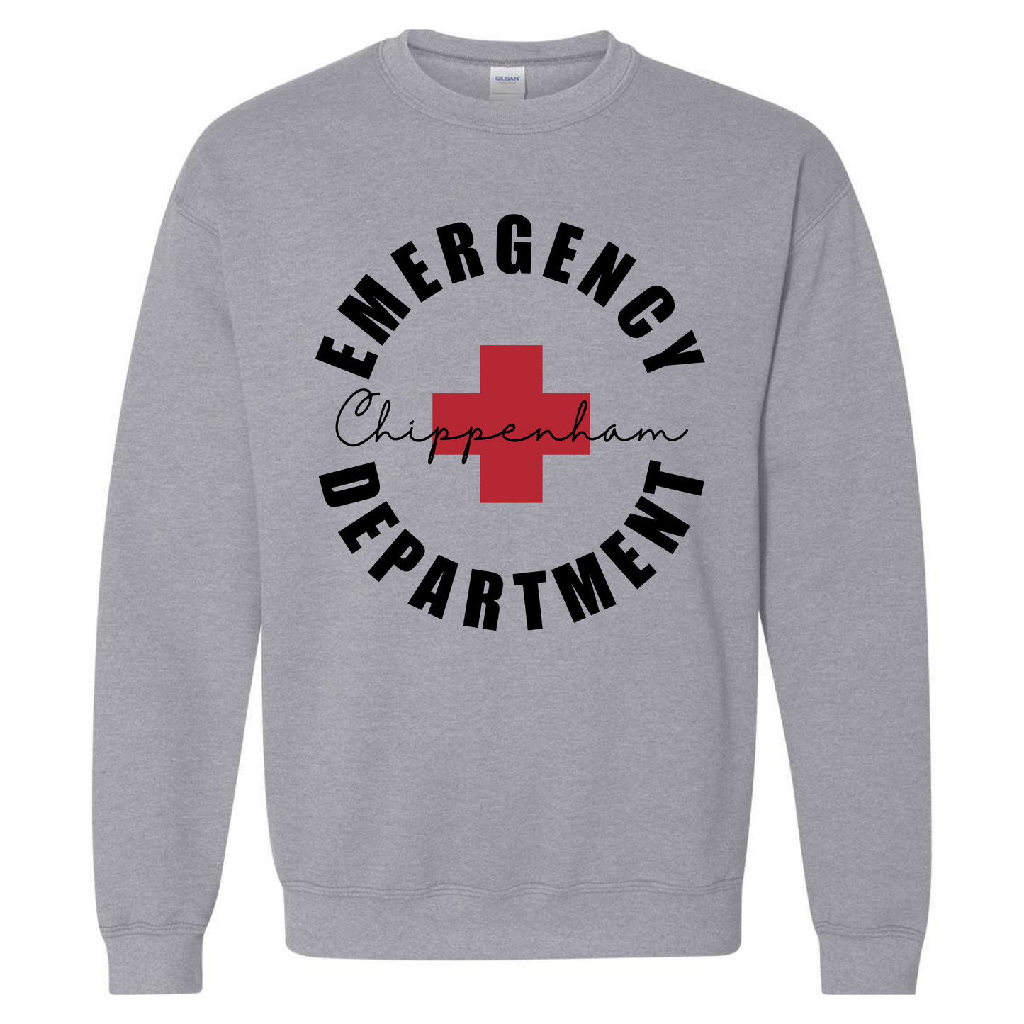 Chippenham Grey Crewneck Option