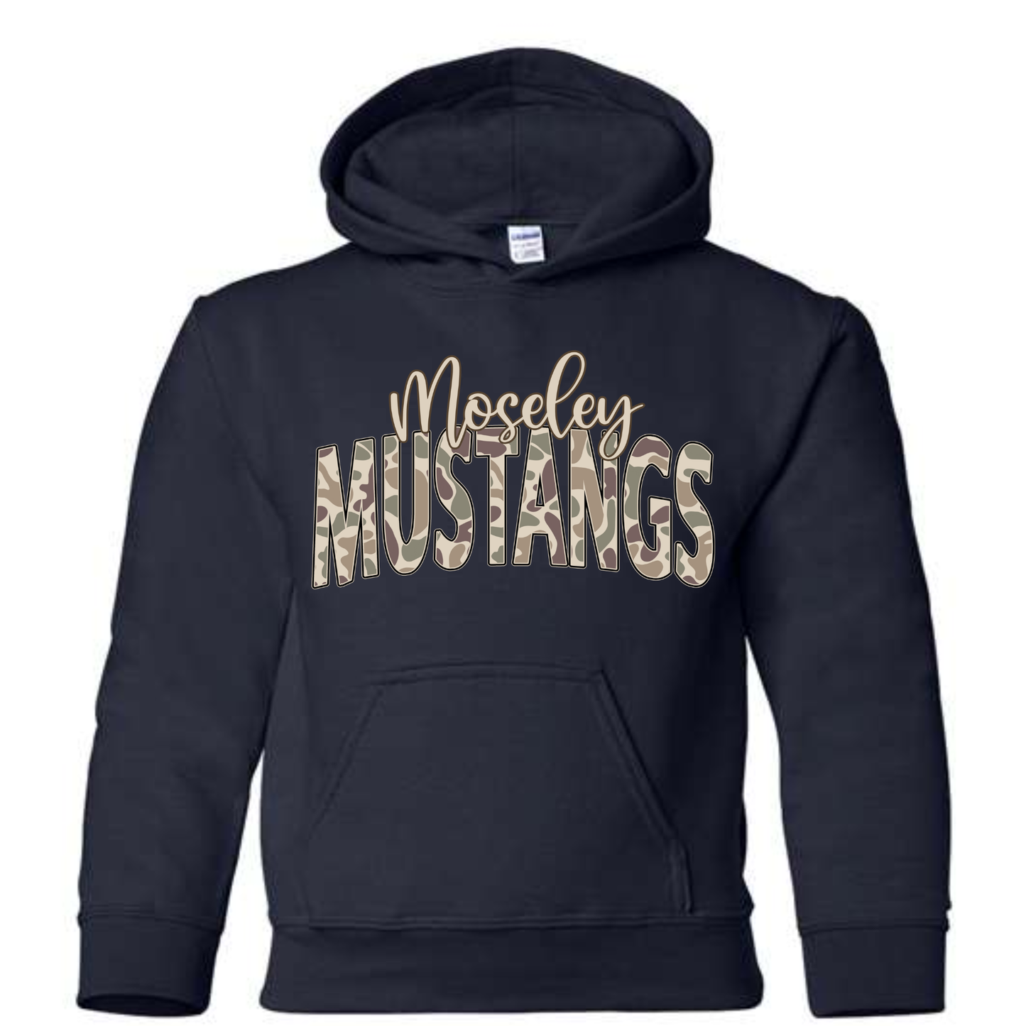 Camo Moseley Mustangs Design