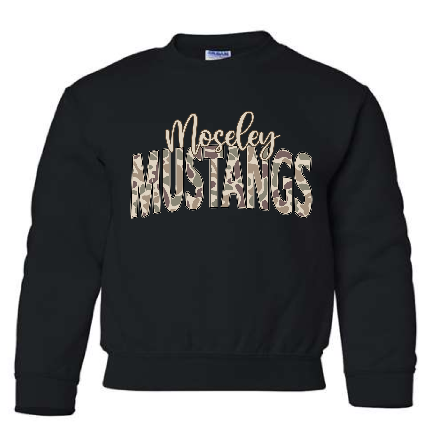 Camo Moseley Mustangs Design