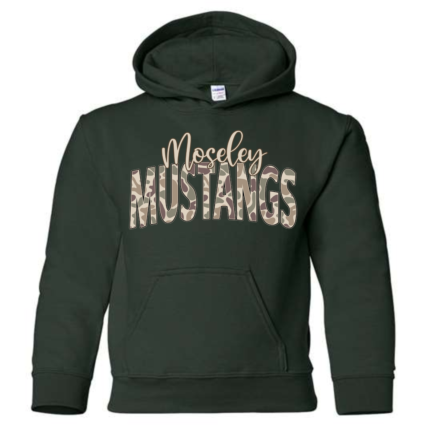 Camo Moseley Mustangs Design