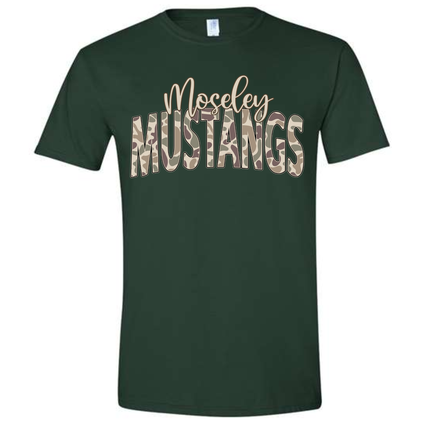 Camo Moseley Mustangs Design