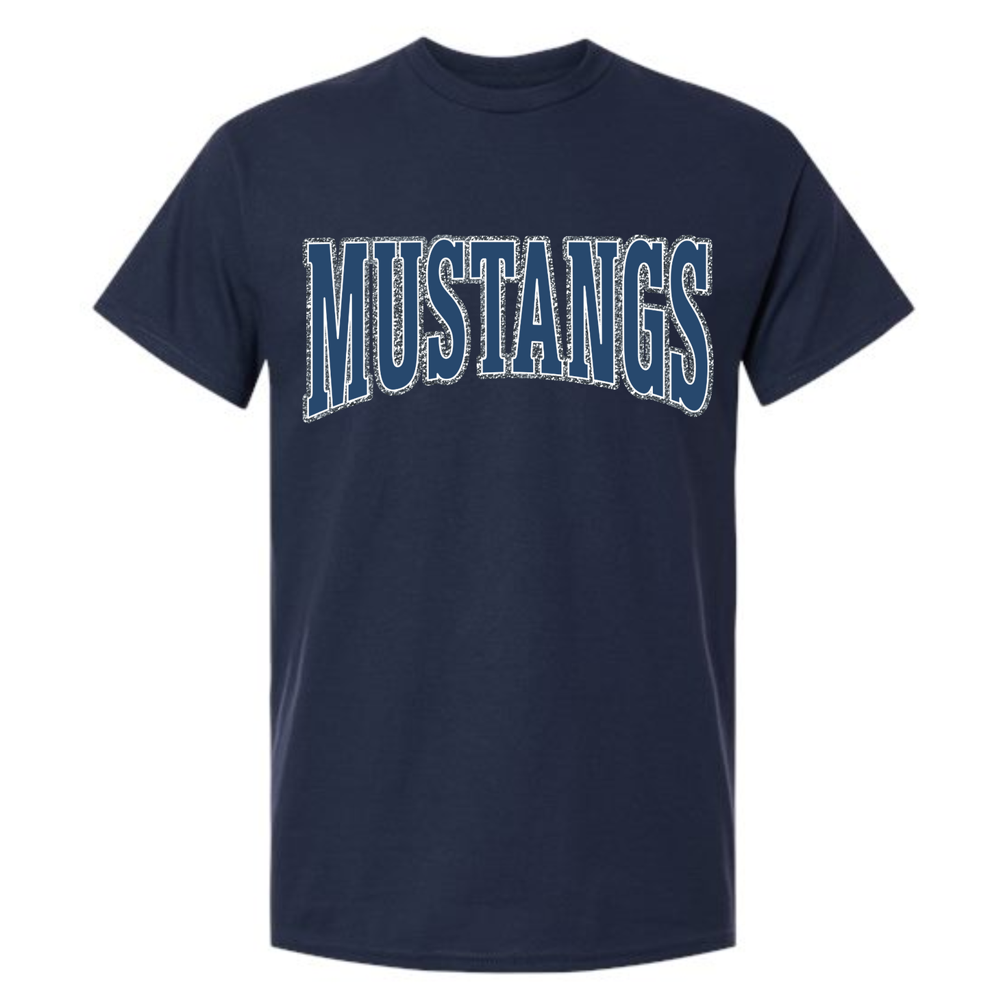 Glitter Mustangs Design