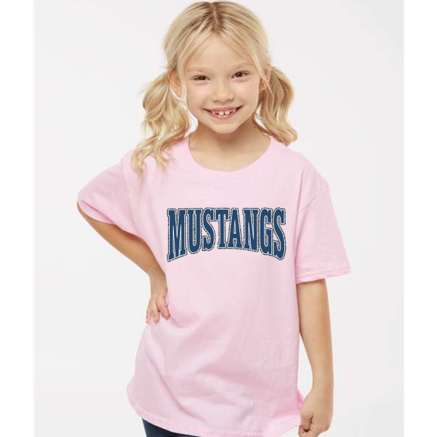 Glitter Mustangs Design