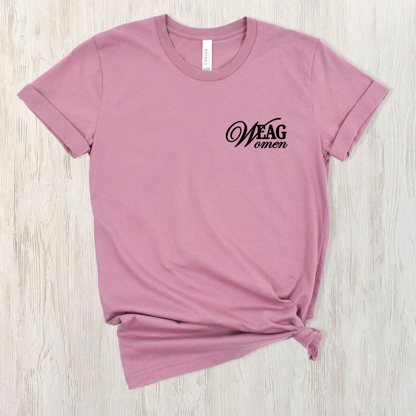 WEAG Women T-Shirt Options