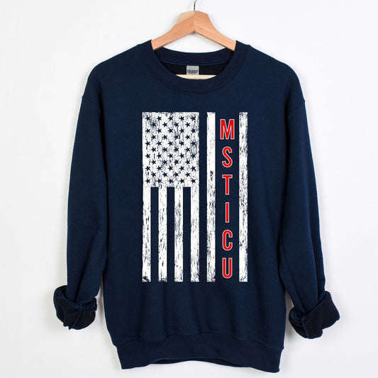 MSTICU Flag Crewneck Sweatshirt