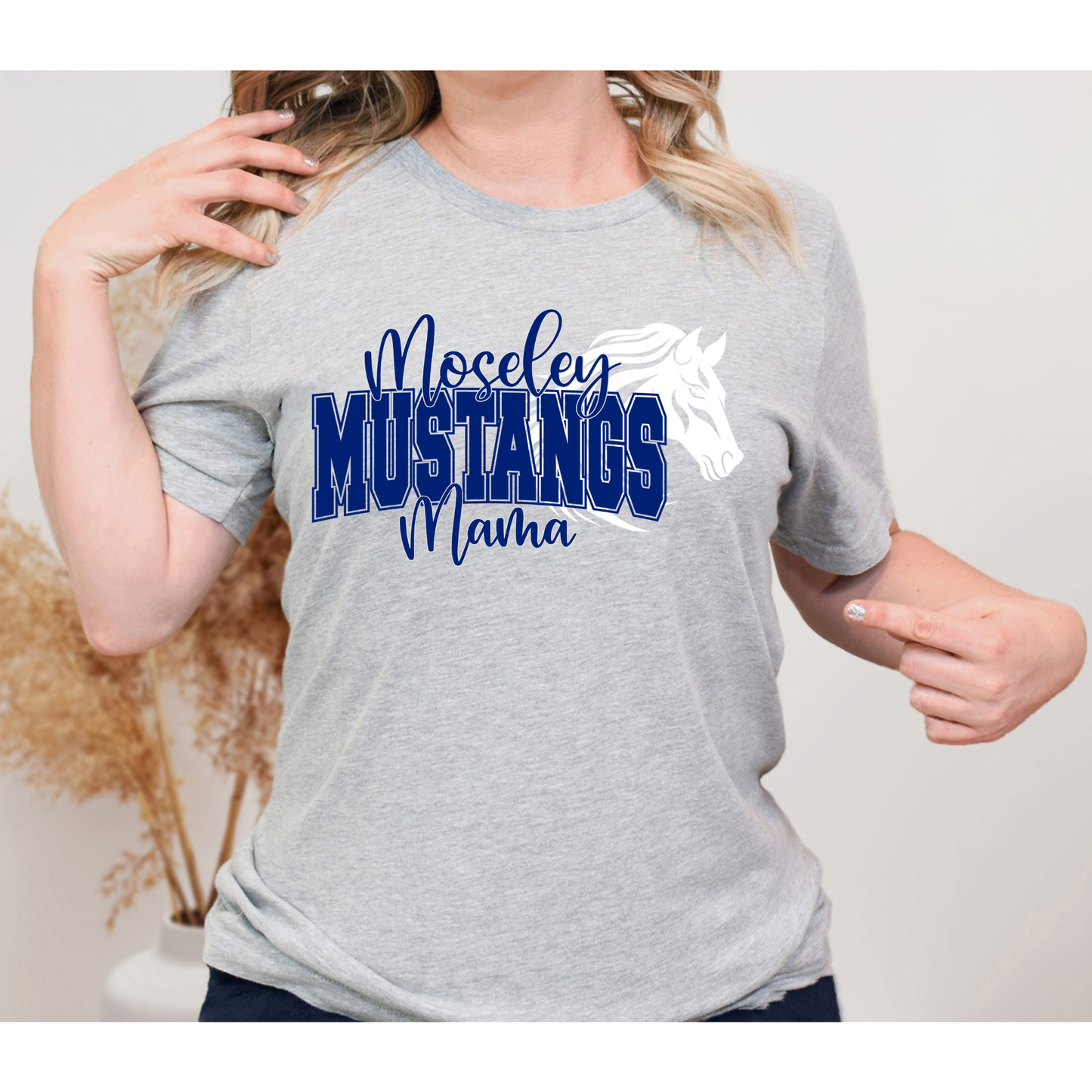 Moseley Mustangs Mama Shirt
