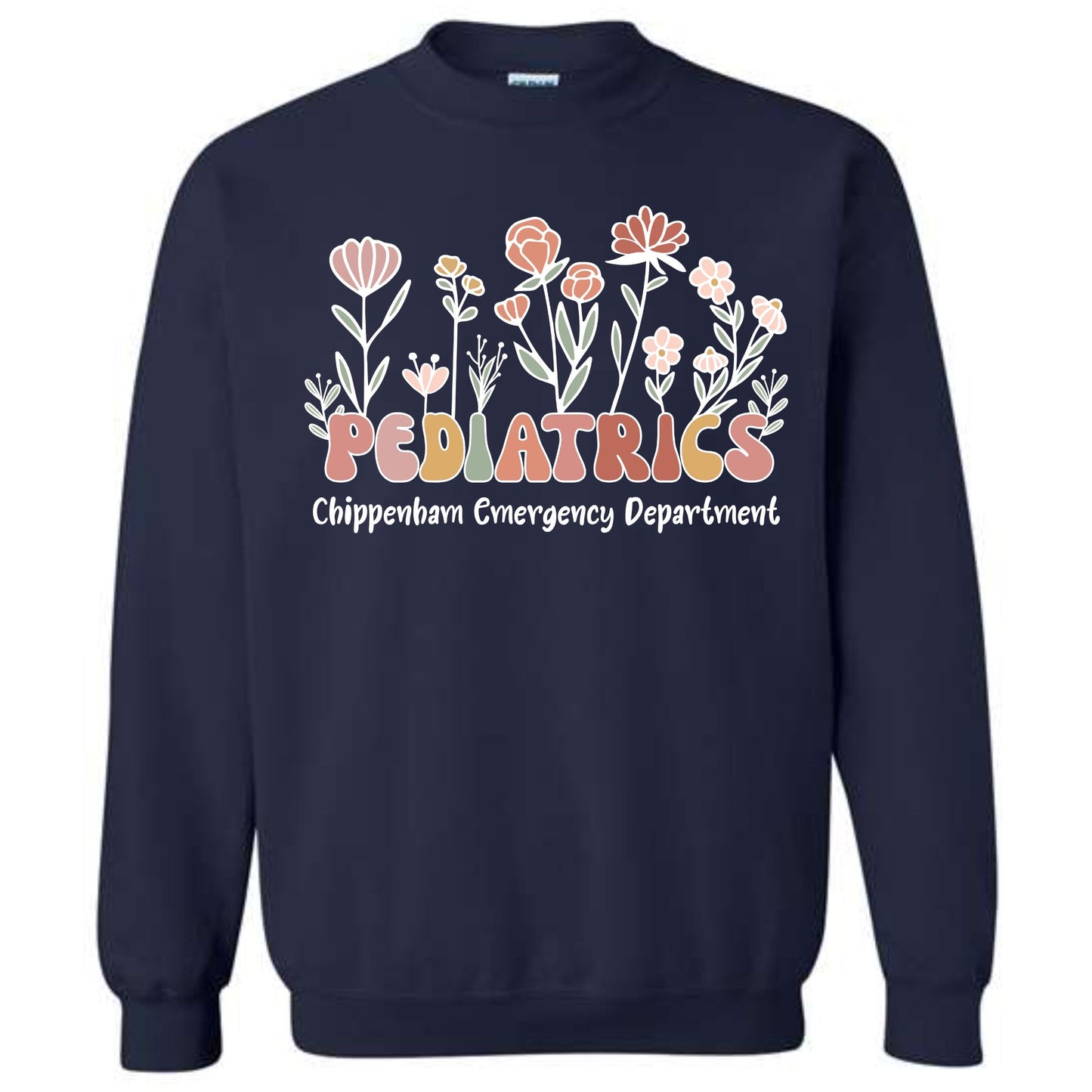Pediatric Floral Shirt Design