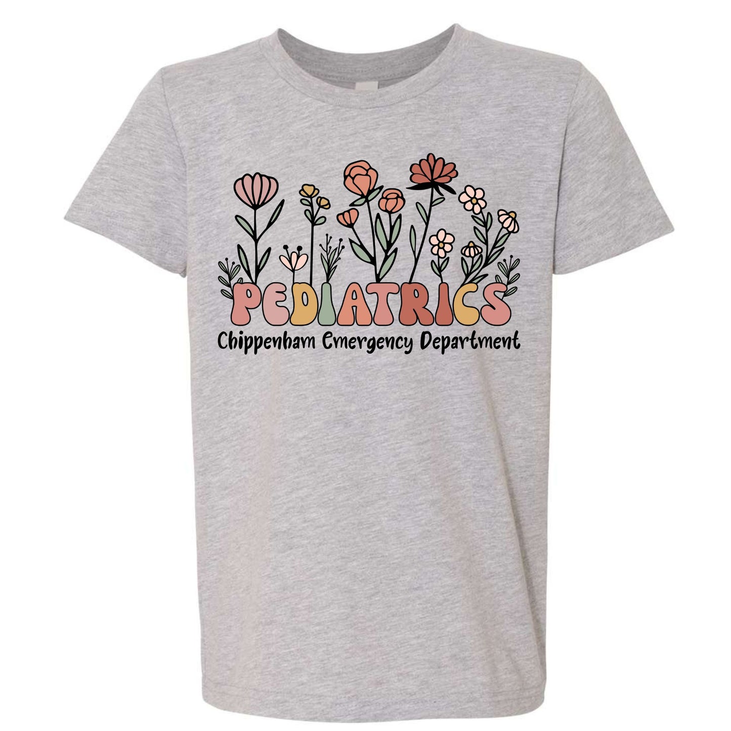 Pediatric Floral Shirt Design