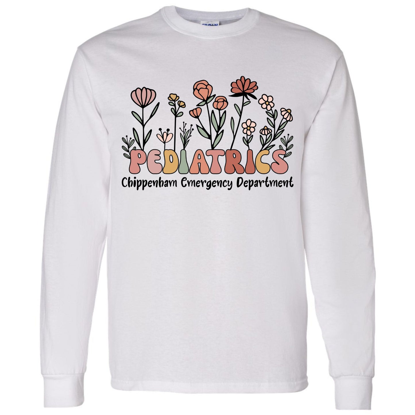 Pediatric Floral Shirt Design