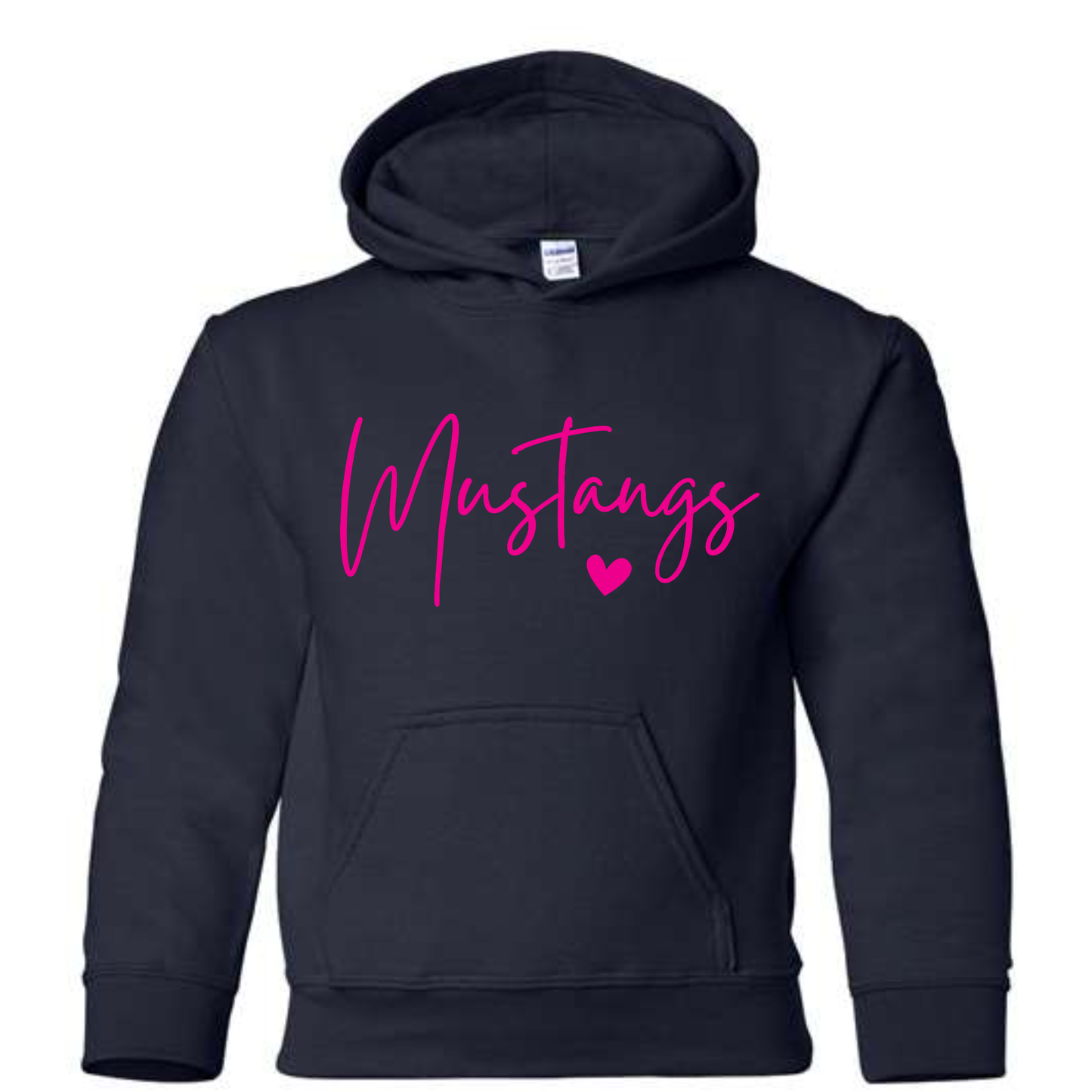 Simple Mustangs Design Hoodie