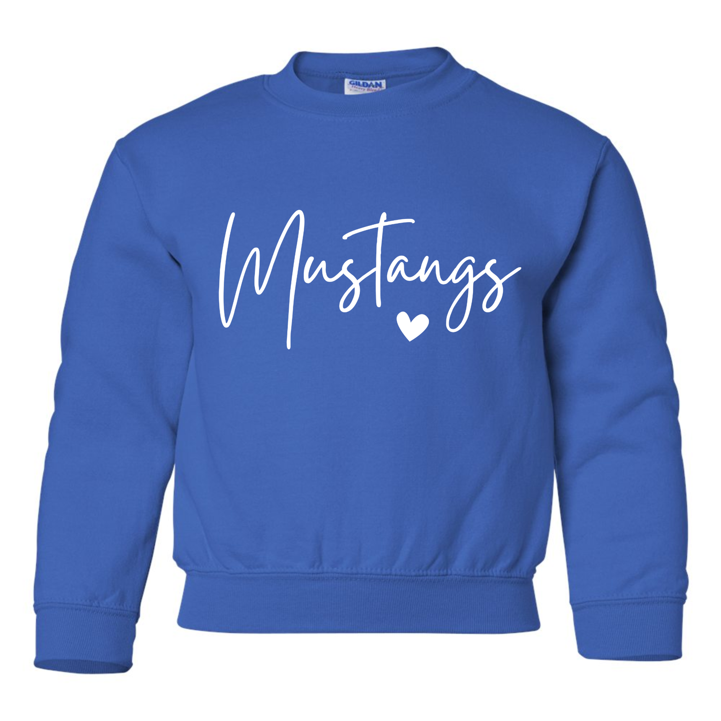 Simple Mustangs Design Crewneck