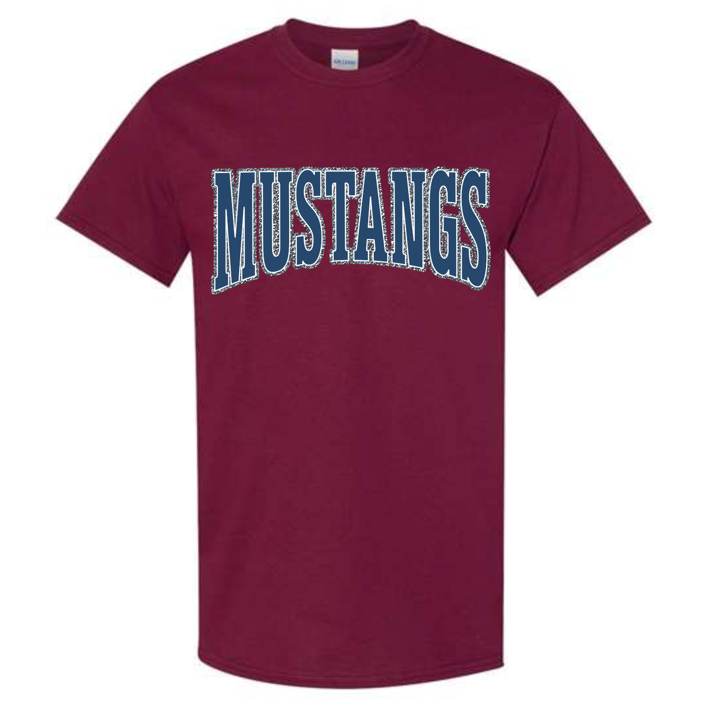 Glitter Mustangs Design