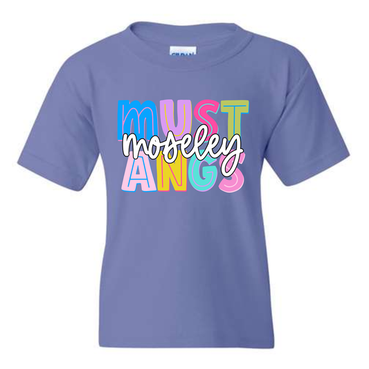 Pastel Moseley Mustangs Design